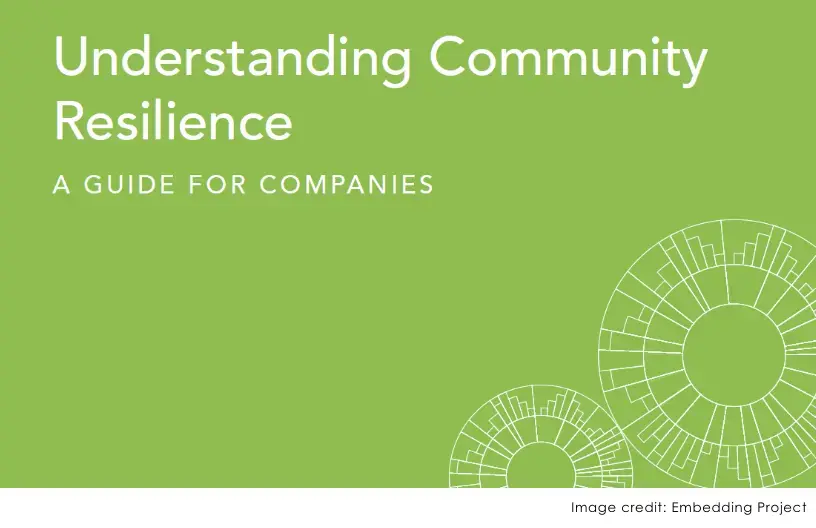 Understanding Community Resilience (Embedding Project)